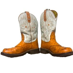 Ariat Fatbaby cowgirl boots round toe